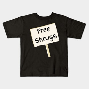 Free Shrugs Kids T-Shirt